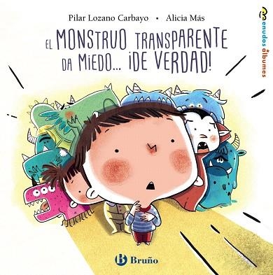 MONSTRUO TRANSPARENTE DA MIEDO DE VERDAD, EL | 9788469626078 | LOZANO, PILAR | Llibreria Drac - Llibreria d'Olot | Comprar llibres en català i castellà online