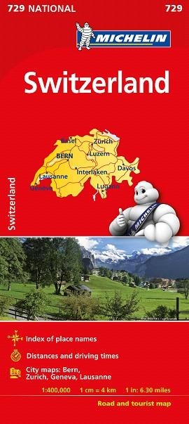 MAPA NATIONAL SUIZA (NATIONAL 729) | 9782067171640 | AA.DD. | Llibreria Drac - Llibreria d'Olot | Comprar llibres en català i castellà online