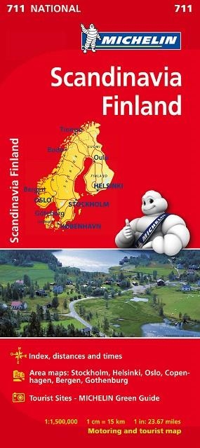 SCANDINAVIA FINLAND MAPA NATIONAL 711 | 9782067170537 | AA.DD. | Llibreria Drac - Llibreria d'Olot | Comprar llibres en català i castellà online