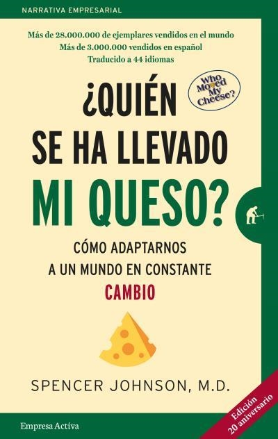 QUIÉN SE HA LLEVADO MI QUESO | 9788416997091 | JOHNSON, SPENCER | Llibreria Drac - Librería de Olot | Comprar libros en catalán y castellano online