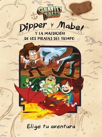 DIPPER Y MABEL Y LA MALDICIÓN DE LOS PIRATAS DEL TIEMPO(GRAVITY FALLS) | 9788417529536 | DISNEY | Llibreria Drac - Llibreria d'Olot | Comprar llibres en català i castellà online