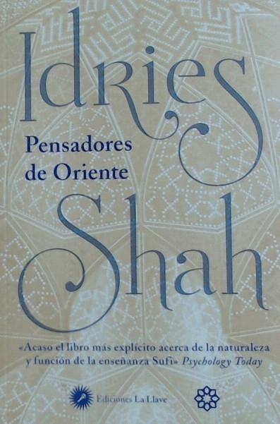 PENSADORES DE ORIENTE | 9788416145621 | SHAH, IDRIES | Llibreria Drac - Llibreria d'Olot | Comprar llibres en català i castellà online