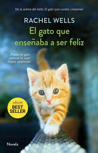 GATO QUE ENSEÑABA A SER FELIZ, EL | 9788417761141 | WELLS, RACHEL | Llibreria Drac - Llibreria d'Olot | Comprar llibres en català i castellà online