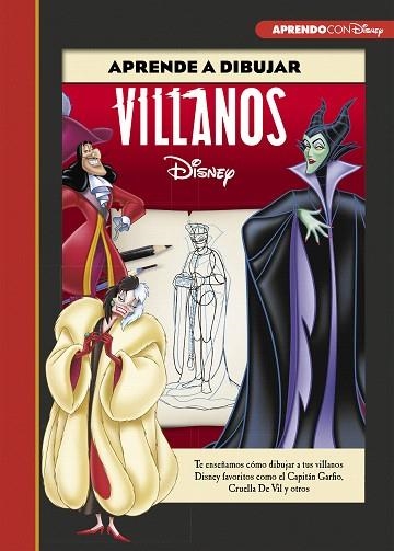 APRENDE A DIBUJAR VILLANOS DISNEY (CREA, JUEGA Y APRENDE CON DISNEY) | 9788417630249 | DISNEY | Llibreria Drac - Llibreria d'Olot | Comprar llibres en català i castellà online