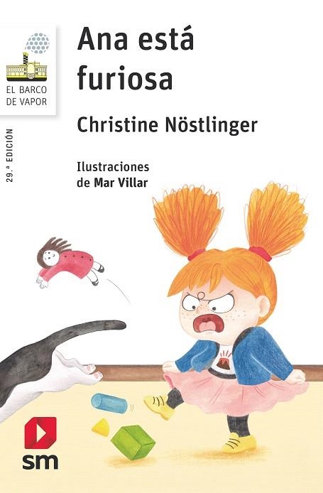 ANA ESTA FURIOSA (VAIXELL DE VAPOR BLANCA) | 9788491825296 | NÖSTLINGER, CHRISTINE | Llibreria Drac - Llibreria d'Olot | Comprar llibres en català i castellà online