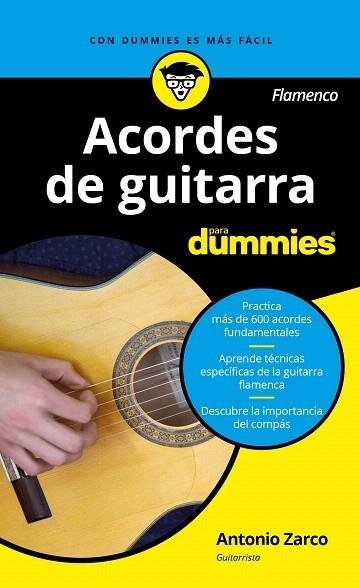 ACORDES DE GUITARRA FLAMENCO PARA DUMMIES | 9788432905391 | ZARCO, ANTONIO | Llibreria Drac - Librería de Olot | Comprar libros en catalán y castellano online