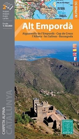 ALT EMPORDA 1:50.000 [2 MAPES] ALPINA | 9788480907903 | AA.DD. | Llibreria Drac - Llibreria d'Olot | Comprar llibres en català i castellà online