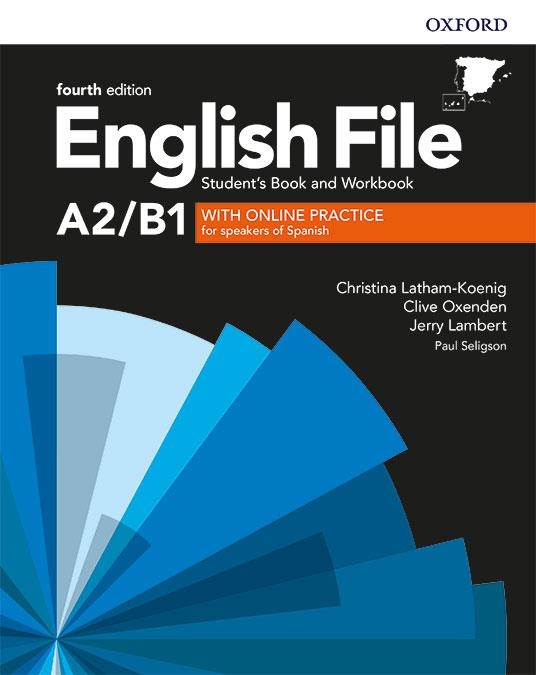 ENGLISH FILE PREINTERMEDIATE 4TH EDITION A2/B1. STUDENT'S BOOK AND WORKBOOK WITH KEY PACK | 9780194058124 | LATHAM-KOENIG, CHRISTINA/OXENDEN, CLIVE/LAMBERT, JERRY/SELIGSON, PAUL | Llibreria Drac - Llibreria d'Olot | Comprar llibres en català i castellà online