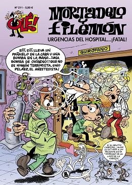 URGENCIAS DEL HOSPITAL...¡FATAL! (OLÉ! MORTADELO  211) | 9788402423078 | IBÁÑEZ, FRANCISCO | Llibreria Drac - Librería de Olot | Comprar libros en catalán y castellano online