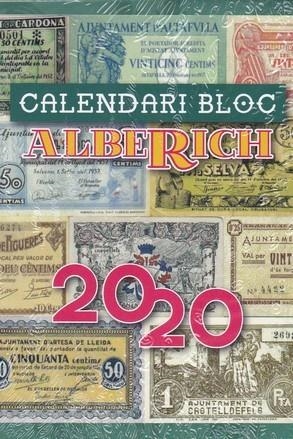 CALENDARI BLOC 2020. ALBERICH | 9788489865433 | AA.DD. | Llibreria Drac - Llibreria d'Olot | Comprar llibres en català i castellà online