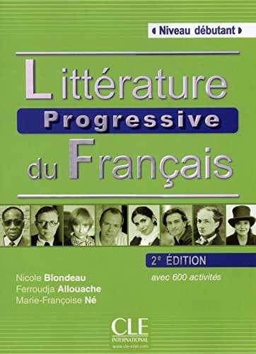 LITTÉRATURE PROGRESSIVE DU FRANÇAIS - NIVEAU DÉBUTANT (LIVRE + CD - 2º EDITIÓN) | 9782090380729 | AA.DD. | Llibreria Drac - Llibreria d'Olot | Comprar llibres en català i castellà online