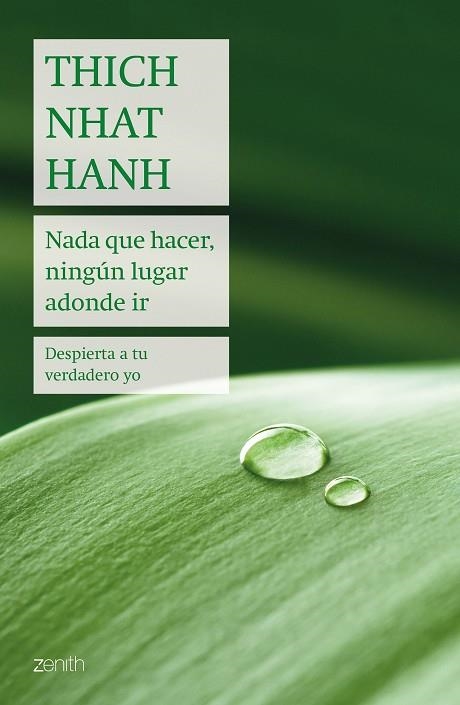 NADA QUE HACER, NINGÚN LUGAR ADONDE IR | 9788408216261 | NHAT HANH, THICH | Llibreria Drac - Llibreria d'Olot | Comprar llibres en català i castellà online