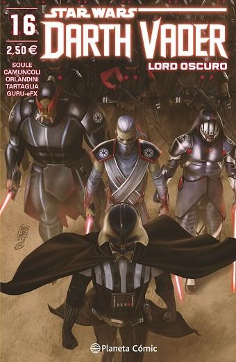 STAR WARS DARTH VADER LORD OSCURO Nº 16 | 9788491735564 | GILLEN, KIERON; LARROCA, SALVADOR | Llibreria Drac - Llibreria d'Olot | Comprar llibres en català i castellà online