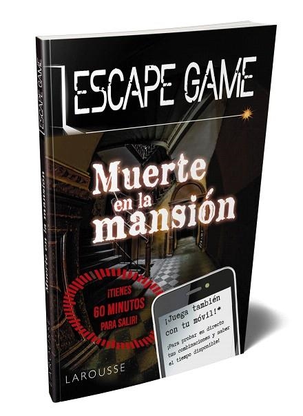 ESCAPE GAME. MUERTE EN LA MANSIÓN | 9788417720537 | LAROUSSE EDITORIAL | Llibreria Drac - Llibreria d'Olot | Comprar llibres en català i castellà online