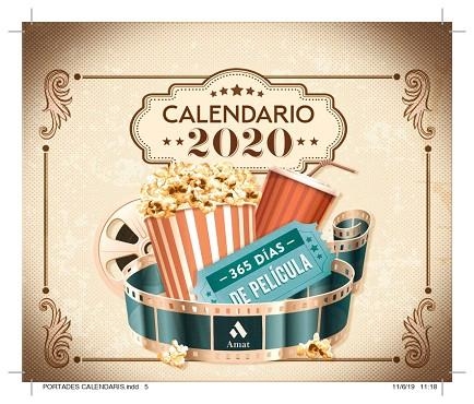 CALENDARIO 2020 365 DIAS DE PELICULA | 9788497354721 | AA.DD. | Llibreria Drac - Llibreria d'Olot | Comprar llibres en català i castellà online