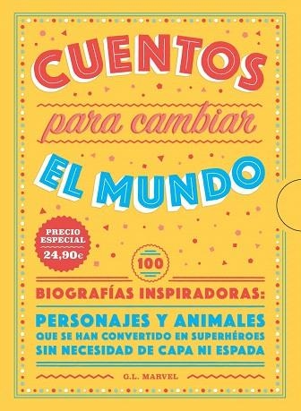 CUENTOS PARA CAMBIAR EL MUNDO (PACK 2 VOL) | 9788417761837 | MARVEL, G.L. | Llibreria Drac - Llibreria d'Olot | Comprar llibres en català i castellà online