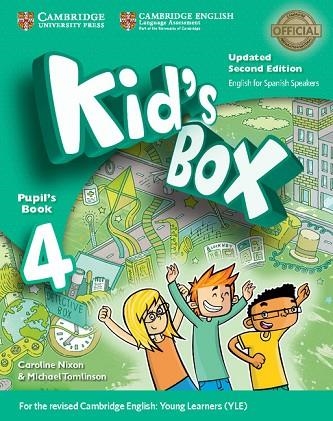 KID'S BOX LEVEL 4 PUPIL'S BOOK UPDATED ENGLISH FOR SPANISH SPEAKERS 2ND EDITION | 9788490365366 | NIXON, CAROLINE/TOMLINSON, MICHAEL | Llibreria Drac - Llibreria d'Olot | Comprar llibres en català i castellà online