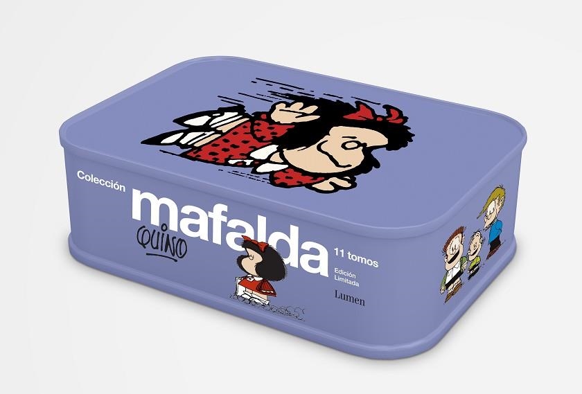 MAFALDA: 11 TOMOS EN UNA LATA (EDICIÓN LIMITADA) | 9788426481009 | QUINO | Llibreria Drac - Llibreria d'Olot | Comprar llibres en català i castellà online