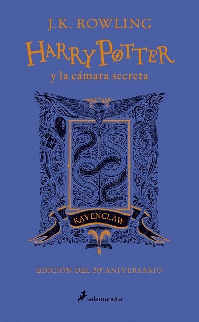 HARRY POTTER Y LA CÁMARA SECRETA (EDICIÓN RAVENCLAW DEL 20º ANIVERSARIO) (HARRY POTTER 2) | 9788498389753 | ROWLING, J.K. | Llibreria Drac - Llibreria d'Olot | Comprar llibres en català i castellà online