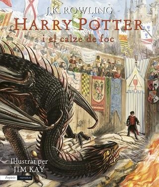 HARRY POTTER I EL CALZE DE FOC (EDICIÓ IL·LUSTRADA) | 9788417016913 | ROWLING, J.K. | Llibreria Drac - Llibreria d'Olot | Comprar llibres en català i castellà online