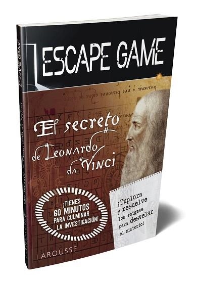 ESCAPE GAME. EL SECRETO DE LEONARDO DA VINCI | 9788417720568 | AA.DD. | Llibreria Drac - Llibreria d'Olot | Comprar llibres en català i castellà online