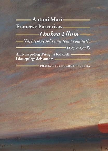 OMBRA I LLUM | 9788477276166 | PARCERISAS, FRANCESC; MARÍ, ANTONI | Llibreria Drac - Llibreria d'Olot | Comprar llibres en català i castellà online