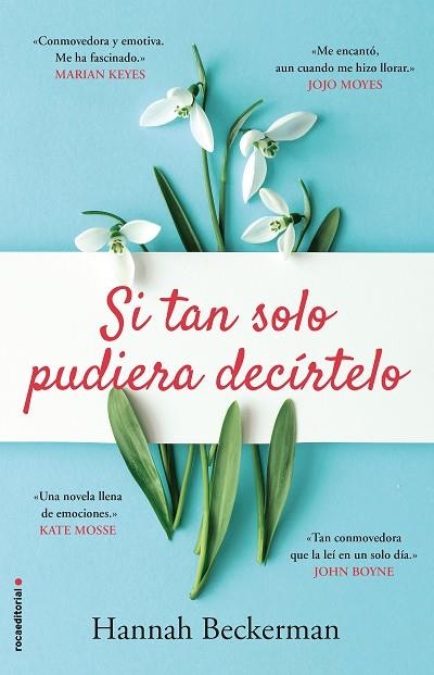 SI TAN SOLO PUDIERA DECÍRTELO | 9788417805210 | BECKERMAN, HANNAH | Llibreria Drac - Llibreria d'Olot | Comprar llibres en català i castellà online