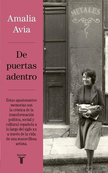 DE PUERTAS ADENTRO | 9788430623297 | AVIA, AMALIA | Llibreria Drac - Llibreria d'Olot | Comprar llibres en català i castellà online