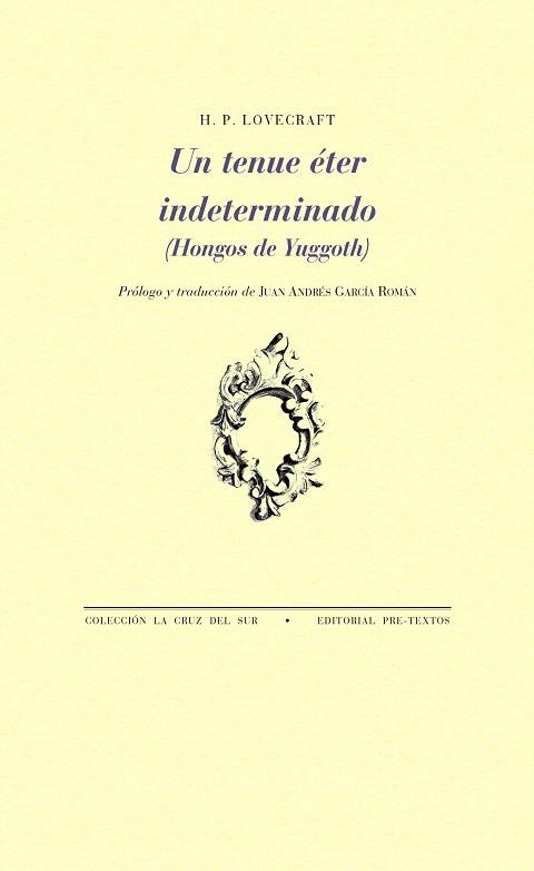 UN TENUE ETER INDETERMINADO | 9788417830823 | LOVECRAFT, H. P. | Llibreria Drac - Llibreria d'Olot | Comprar llibres en català i castellà online