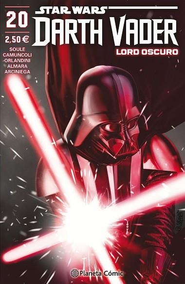 STAR WARS DARTH VADER LORD OSCURO Nº 20/25 | 9788413411538 | SOULE, CHARLES; CAMUNCOLI, GIUSEPPE | Llibreria Drac - Librería de Olot | Comprar libros en catalán y castellano online