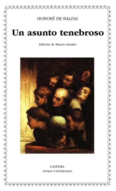 ASUNTO TENEBROSO, UN | 9788437640730 | BALZAC, HONORE DE | Llibreria Drac - Llibreria d'Olot | Comprar llibres en català i castellà online