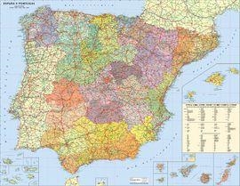 MAPA MURAL MINI ESPAÑA PORTUGAL | 9788412136968 | AA.DD. | Llibreria Drac - Llibreria d'Olot | Comprar llibres en català i castellà online