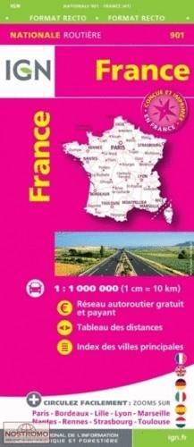 FRANCE MAPA 1:1 000 000 | 9782758549031 | AA.DD. | Llibreria Drac - Llibreria d'Olot | Comprar llibres en català i castellà online