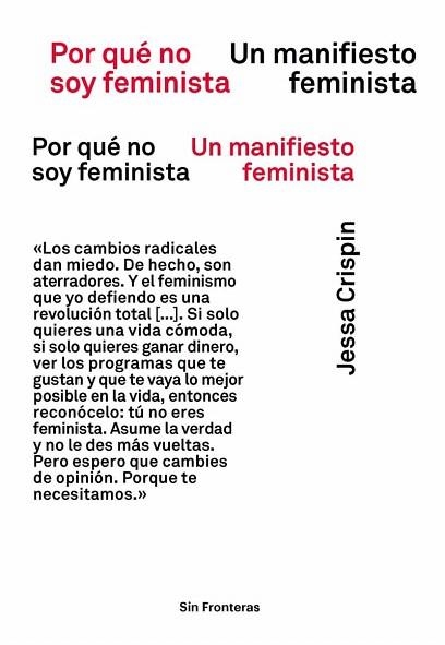 POR QUE NO SOY FEMINISTA | 9788417893453 | CRISPIN, JESSA | Llibreria Drac - Llibreria d'Olot | Comprar llibres en català i castellà online