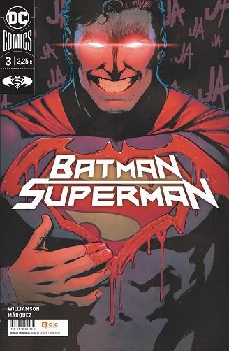 BATMAN SUPERMAN NUM. 03 | 9788418180484 | WILLIAMSON, JOSHUA | Llibreria Drac - Llibreria d'Olot | Comprar llibres en català i castellà online