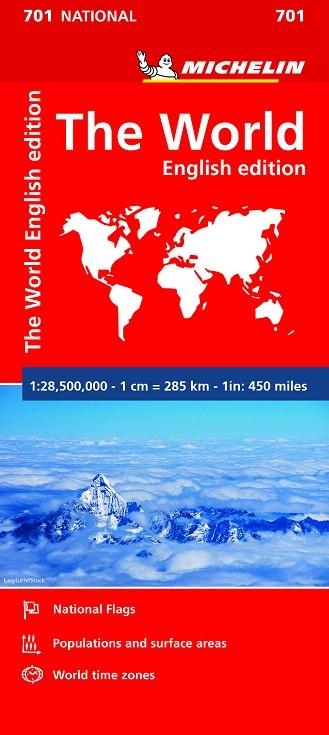 MAPA THE WORLD (ENGLISH EDITION) | 9782067170360 | MICHELIN | Llibreria Drac - Llibreria d'Olot | Comprar llibres en català i castellà online