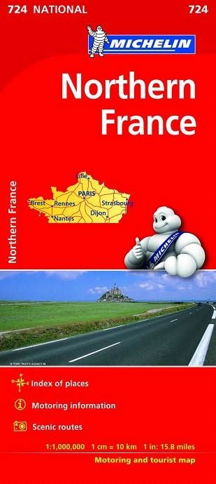 MAPA NATIONAL NORTHERN FRANCE | 9782067228726 | MICHELIN | Llibreria Drac - Llibreria d'Olot | Comprar llibres en català i castellà online