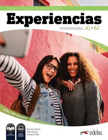 EXPERIENCIAS INTERNACIONAL A1 + A2  LIBRO DEL ALUMNO | 9788490813850 | ALONSO, ENCINA/ ALONSO, GENI /ORTIZ, SUSANA | Llibreria Drac - Llibreria d'Olot | Comprar llibres en català i castellà online