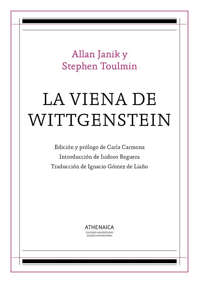 VIENA DE WITTGENSTEIN, LA | 9788416230952 | JANIK, ALLAN; TOULMIN, STEPHEN | Llibreria Drac - Llibreria d'Olot | Comprar llibres en català i castellà online