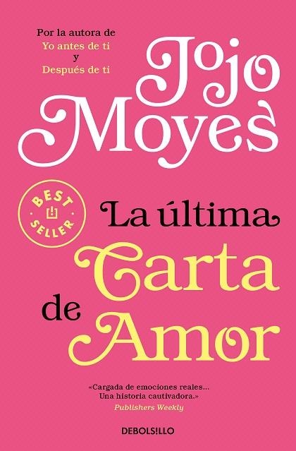 ÚLTIMA CARTA DE AMOR, LA | 9788466350716 | MOYES, JOJO | Llibreria Drac - Llibreria d'Olot | Comprar llibres en català i castellà online