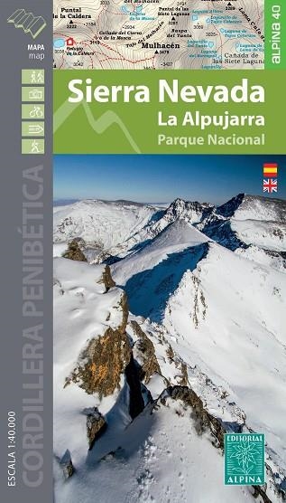 SIERRA NEVADA LA ALPUJARRA. PARQUE NATURAL MAPA ALPINA 1:40.000 | 9788480908177 | AA.DD. | Llibreria Drac - Llibreria d'Olot | Comprar llibres en català i castellà online