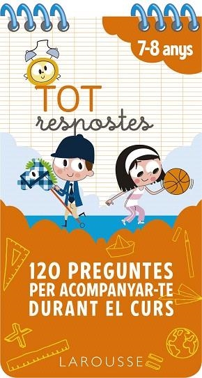 TOT RESPOSTES. 120 PREGUNTES PER ACOMPANYAR-TE DURANT EL CURS | 9788417720841 | LAROUSSE EDITORIAL | Llibreria Drac - Librería de Olot | Comprar libros en catalán y castellano online