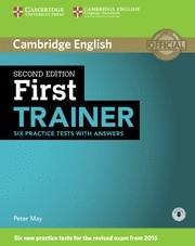 FIRST TRAINER SIX PRACTICE TESTS WITH ANSWERS WITH AUDIO 2ND EDITION | 9781107470187 | MAY,PETER | Llibreria Drac - Llibreria d'Olot | Comprar llibres en català i castellà online