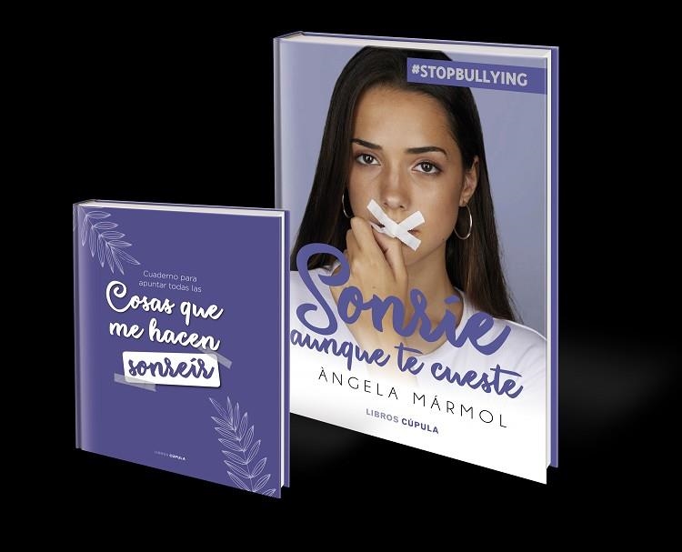 SONRÍE AUNQUE TE CUESTE (PACK LIBRETA) | 9788448027520 | MÁRMOL, ÀNGELA | Llibreria Drac - Llibreria d'Olot | Comprar llibres en català i castellà online