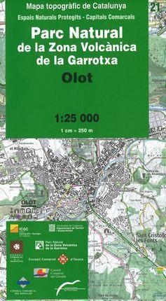 OLOT PARC NATURAL DE LA ZONA VOLCANICA DE LA GARROTXA 1:25000 (21) | 9788439399551 | AA.DD. | Llibreria Drac - Llibreria d'Olot | Comprar llibres en català i castellà online