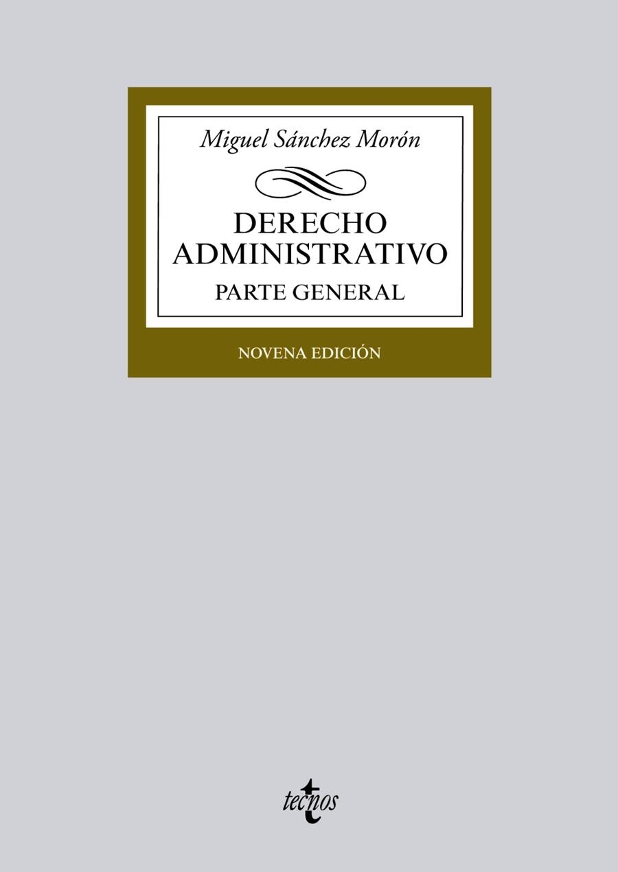 DERECHO ADMINISTRATIVO PARTE GENERAL | 9788430959440 | SÁNCHEZ, MIGUEL | Llibreria Drac - Librería de Olot | Comprar libros en catalán y castellano online