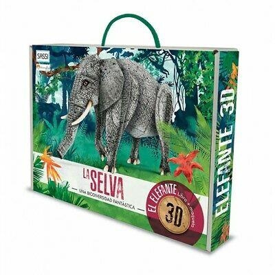 SELVA, LA. UNA BIODIVERSIDAD FANTASTICA (CON MAQUETA ELEFANTE 3D) | 9788418127007 | AA.DD. | Llibreria Drac - Llibreria d'Olot | Comprar llibres en català i castellà online