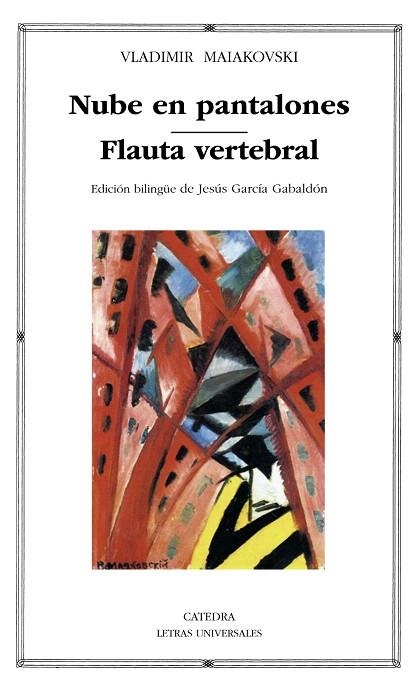 NUBE EN PANTALONES; FLAUTA VERTEBRAL | 9788437641294 | MAIAKOVSKI, VLADIMIR | Llibreria Drac - Llibreria d'Olot | Comprar llibres en català i castellà online