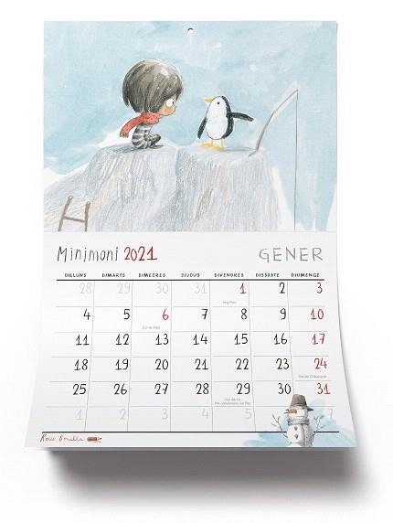 CALENDARI MINIMONI 2021 | 9788417599874 | BONILLA, ROCIO | Llibreria Drac - Llibreria d'Olot | Comprar llibres en català i castellà online