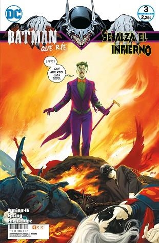 BATMAN QUE RÍE, EL. SE ALZA EL INFIERNO NÚM. 03 DE 4 | 9788418326349 | TYNION IV, JAMES | Llibreria Drac - Llibreria d'Olot | Comprar llibres en català i castellà online